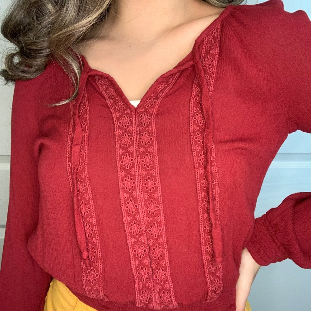 New peasant top XS
